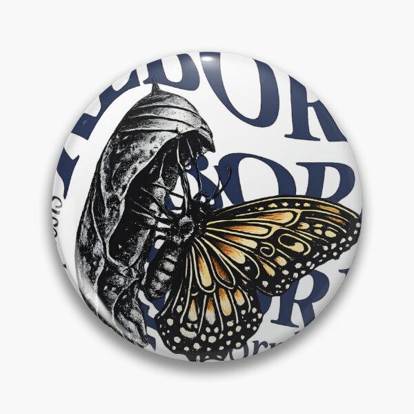 Item preview, Reborn Metamorphosis Butterfly – Dark Transformation Aesthetic Inspirational Design designed and sold by JEVANStudio.