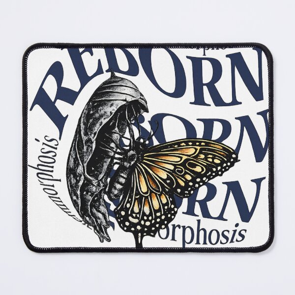 Item preview, Reborn Metamorphosis Butterfly – Dark Transformation Aesthetic Inspirational Design designed and sold by JEVANStudio.