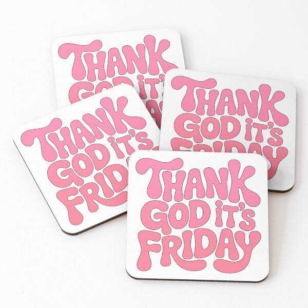 Item preview, Thank God Its Friday, Thank God Its Fridays designed and sold by graphic-genie.