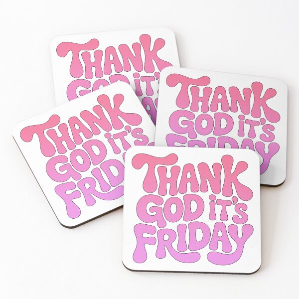 Item preview, Thank God Its Friday, Thank God Its Fridays designed and sold by graphic-genie.