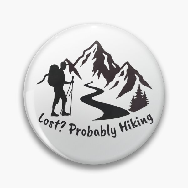 Item preview, Lost? Probably Hiking Funny Outdoor designed and sold by Ink Magic.