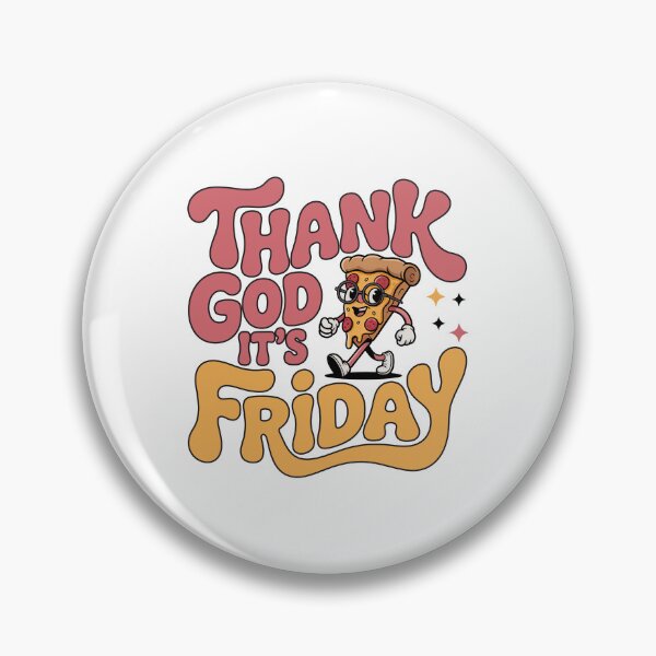 Item preview, Thank God Its Friday, Thank God Its Fridays, For Pizza Lover designed and sold by graphic-genie.