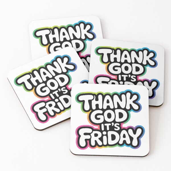 Item preview, Thank God Its Friday, Thank God Its Fridays designed and sold by graphic-genie.