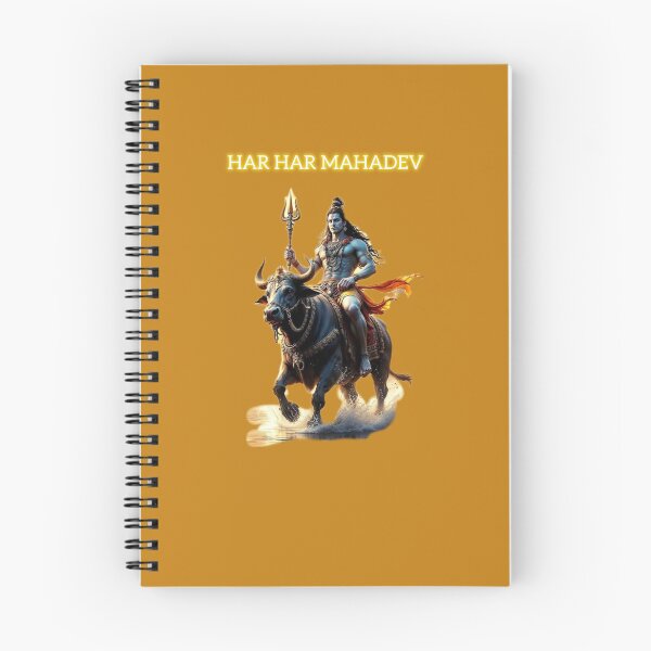 Item preview, हर हर महादेव | नंदी पर सवार भोलेनाथ | Shiva on Nandi | Mahadev Devotional designed and sold by VeenaArtStudio.
