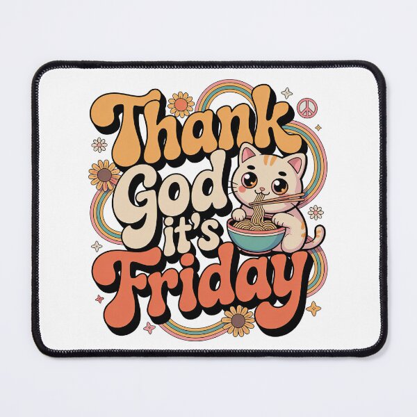 Item preview, Thank God Its Friday, Thank God Its Fridays, For Ramen Lovers designed and sold by graphic-genie.