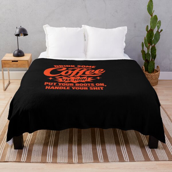 Item preview, Drink Some Coffee Yee-Haw Motivational designed and sold by HUTEND.