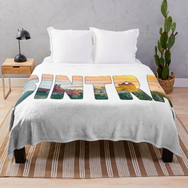 Item preview, SINTRA - Pena Palace Portugal Hilltop Castle Foggy Sunrise Romanticist designed and sold by Adam Gormley.