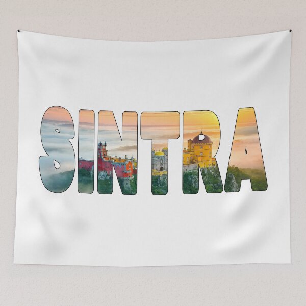 Item preview, SINTRA - Pena Palace Portugal Hilltop Castle Foggy Sunrise Romanticist designed and sold by Adam Gormley.