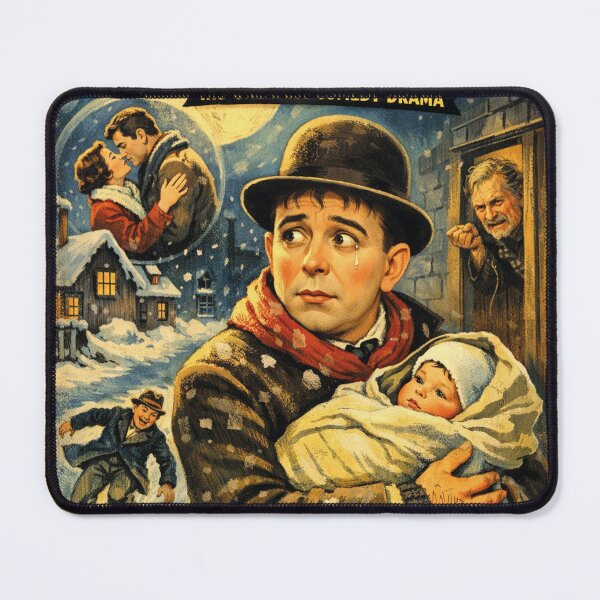 Item preview, Harry Langdon: Classic silent film drama, vintage design designed and sold by Mauswohn.