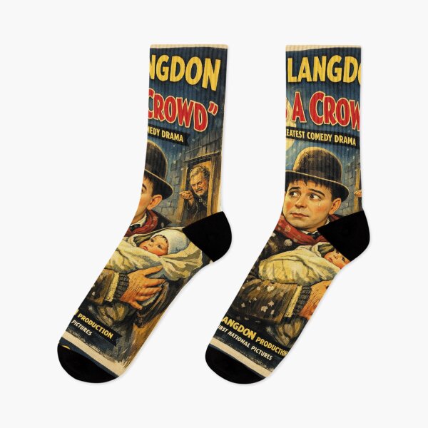 Item preview, Harry Langdon: Classic silent film drama, vintage design designed and sold by Mauswohn.