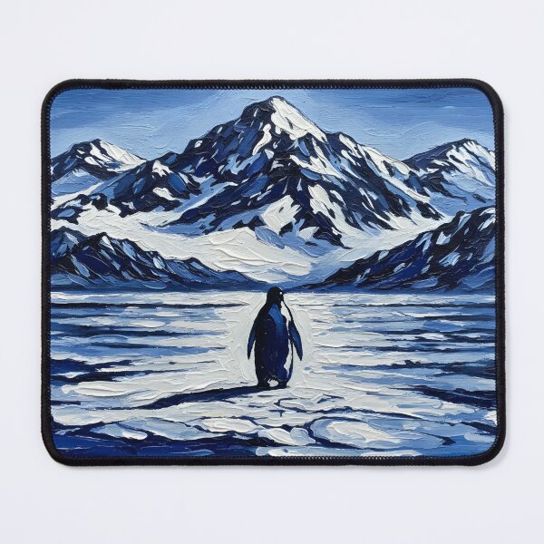 Artikelvorschau, Nihilist Penguin Kunstdruck entworfen und verkauft von FestivityFinds.