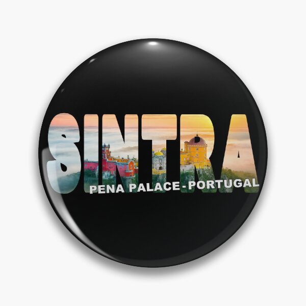 Item preview, SINTRA Pena Palace Portugal - Hilltop Castle Foggy Sunrise Romanticist designed and sold by Adam Gormley.