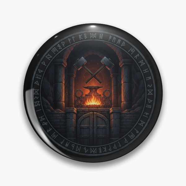 Item preview, Deepforge Kingdom – Dwarven Forge Emblem designed and sold by shlepyart.