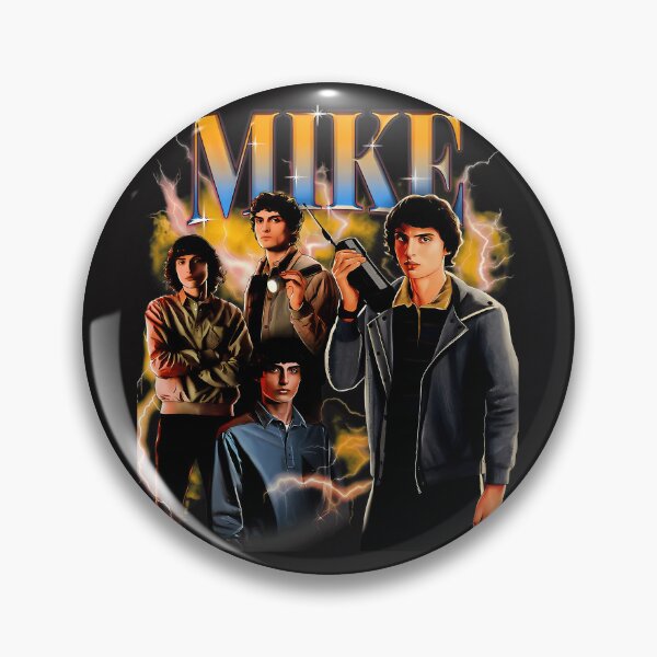 Item preview, Mike Retro 80S Electric Portrait Tee designed and sold by Mst Shahida.