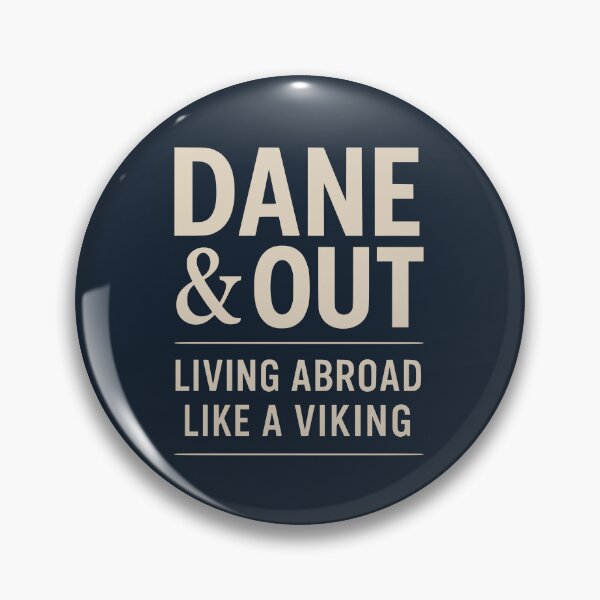 Item preview, Danish Expat Viking Typography Design designed and sold by Place-Heritages.