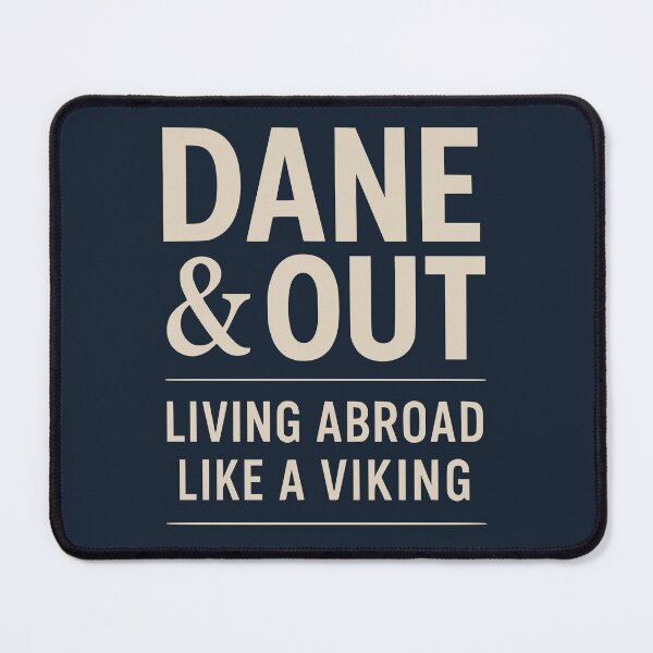 Item preview, Danish Expat Viking Typography Design designed and sold by Place-Heritages.