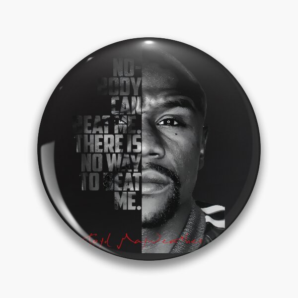 Item preview, Black And White Floyd Mayweather Quote.  designed and sold by Mst Shahida.
