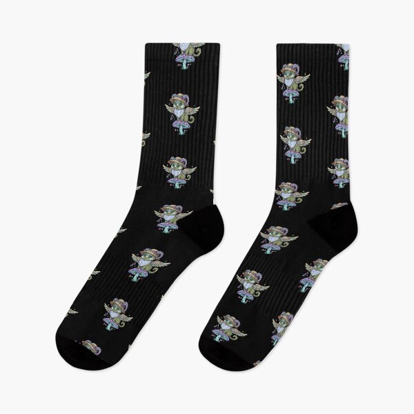 Item preview, Cyberpunk Cottagecore Cat Wizard on Mushroom - Psychedelic Glitch Art designed and sold by TSE DESIGN.