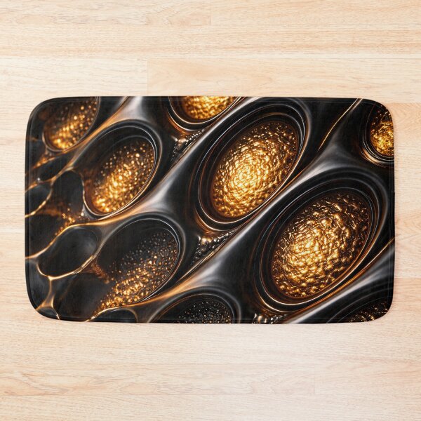 Item preview, Golden Hive Cells designed and sold by Kaleidoscope Print.