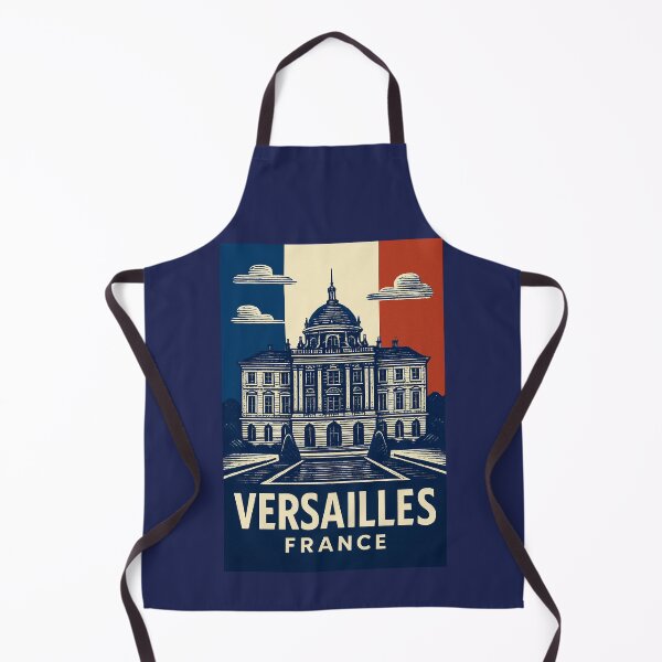 Item preview, Versailles France Linocut Style designed and sold by Thistle-TShop.