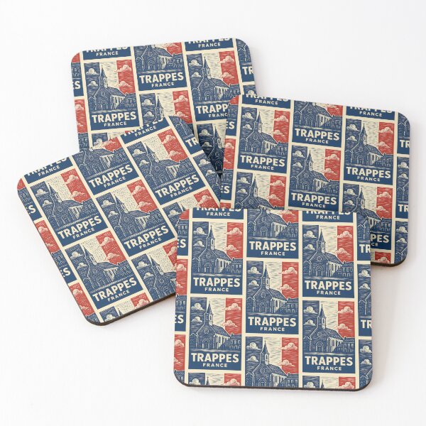 Item preview, Trappes France Linocut Style  designed and sold by Thistle-TShop.