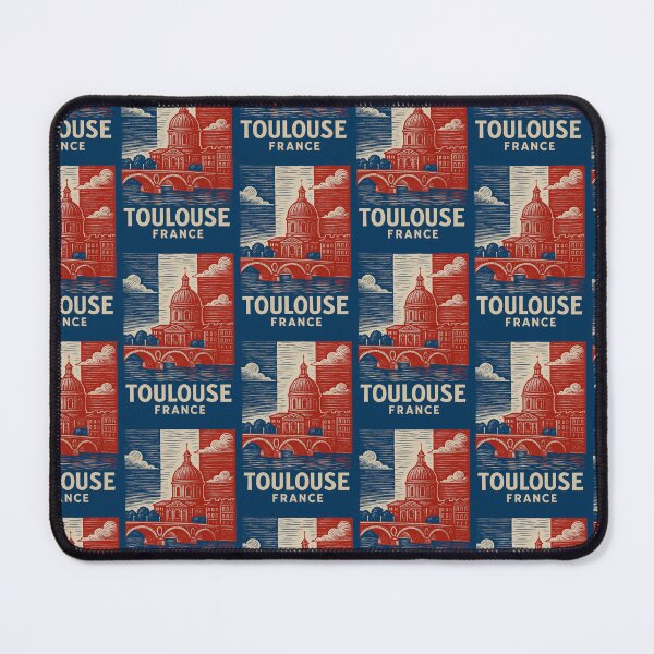 Item preview, Toulouse France Linocut Style designed and sold by Thistle-TShop.