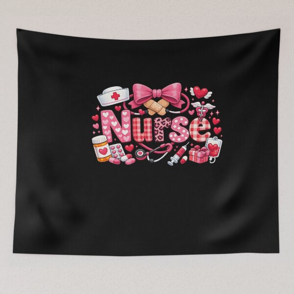Item preview, Cute Nurse Healthcare Theme Design designed and sold by VampimorPH.