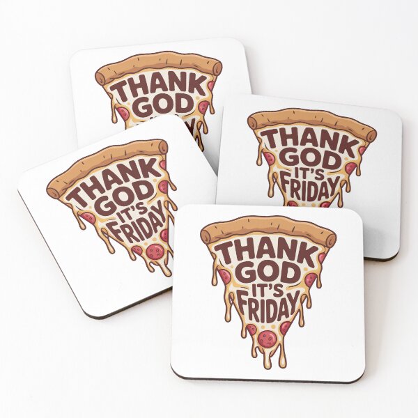 Item preview, Thank God Its Friday, Thank God Its Fridays, For Pizza Lovers designed and sold by graphic-genie.
