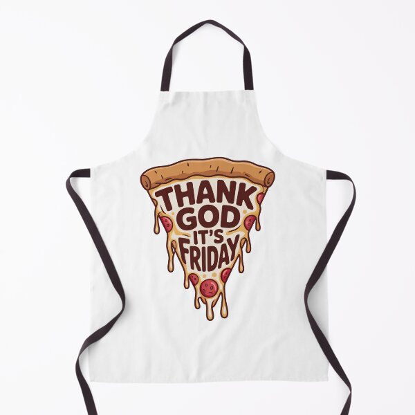 Item preview, Thank God Its Friday, Thank God Its Fridays, For Pizza Lovers designed and sold by graphic-genie.