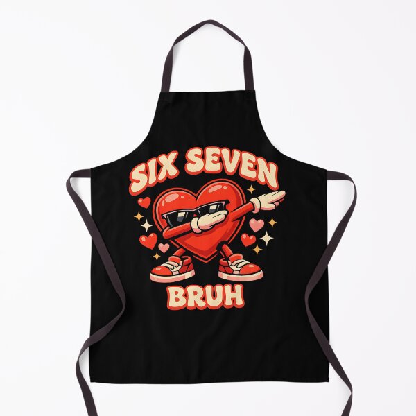 Item preview, Dabbing Heart Six Seven Bruh Design designed and sold by VampimorPH.
