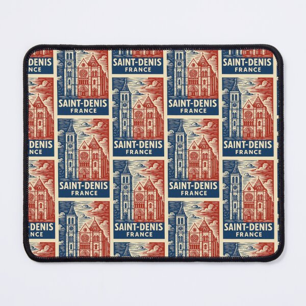 Item preview, Saint-Denis France Linocut Style designed and sold by Thistle-TShop.