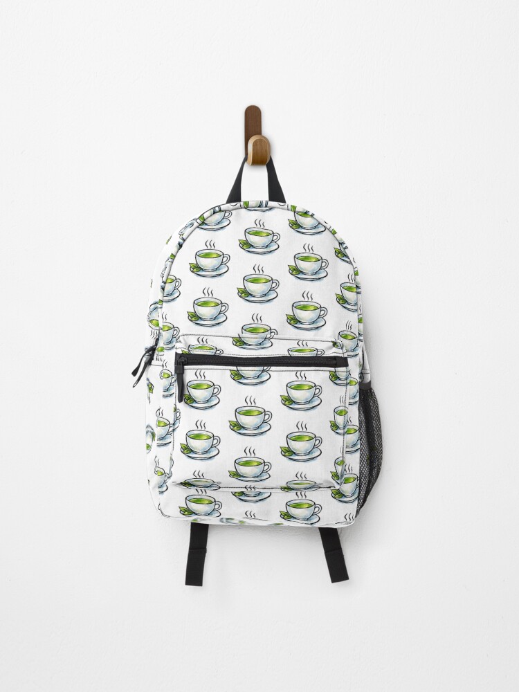 Thumbnail 1 of 3, Backpack, Green Tea designed and sold by GraphicsClub.