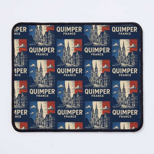 Item preview, Quimper France Linocut Style  designed and sold by Thistle-TShop.