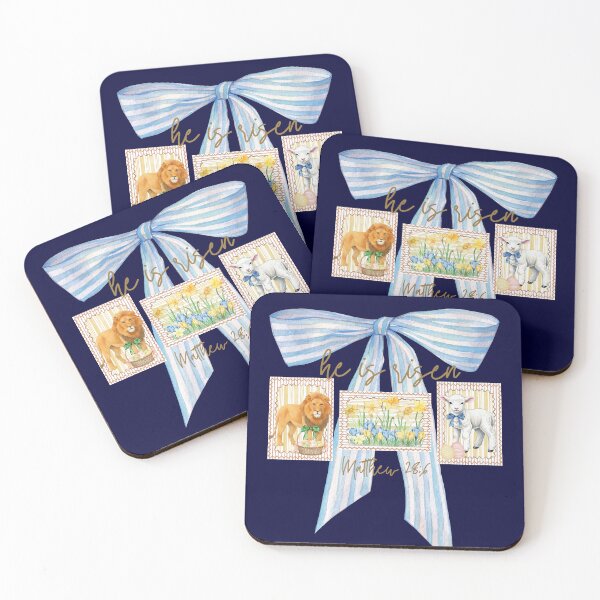 Item preview, He Is Risen, Matthew 28 6, Coquette, Lion And Lamb, Spring Flowers designed and sold by Forevermore.