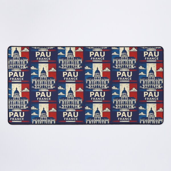 Item preview, Pau France Linocut Style designed and sold by Thistle-TShop.