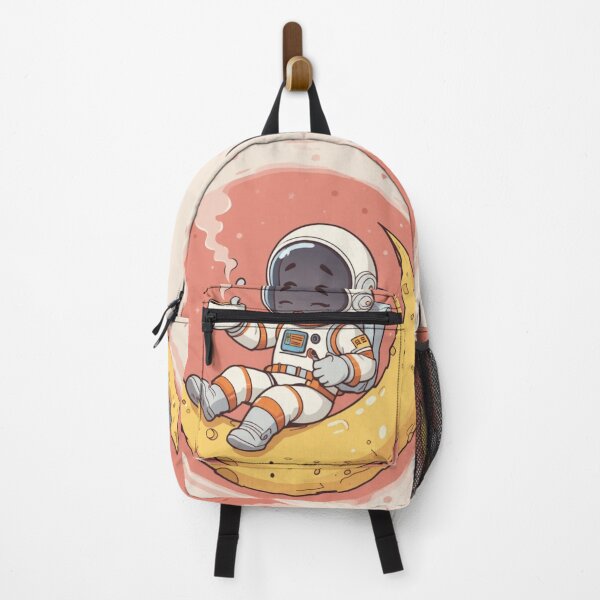 Item preview, Chill Astronaut Coffee on the Moon designed and sold by PixelVibe782.