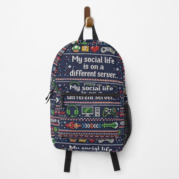 Item preview, Gaming Server Social Life Knit Design designed and sold by Mauswohn.