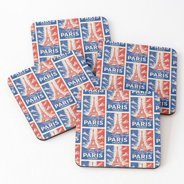 Item preview, Paris France Linocut Style  designed and sold by Thistle-TShop.