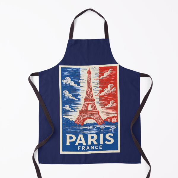 Item preview, Paris France Linocut Style designed and sold by Thistle-TShop.