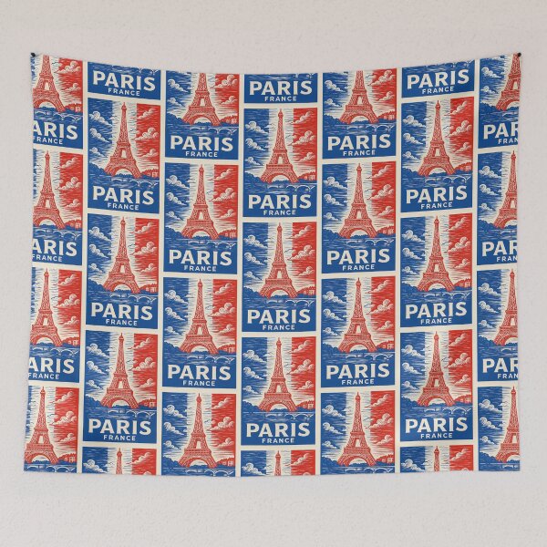 Item preview, Paris France Linocut Style  designed and sold by Thistle-TShop.