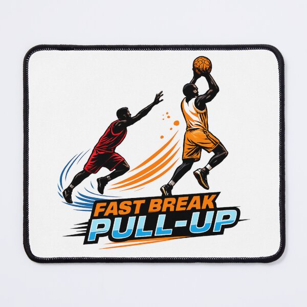Item preview, Fast Break Pull-Up Jumper Basketball T-Shirt designed and sold by RMTrendy.