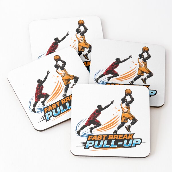 Item preview, Fast Break Pull-Up Jumper Basketball T-Shirt designed and sold by RMTrendy.