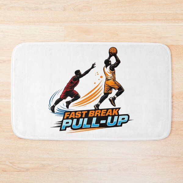 Item preview, Fast Break Pull-Up Jumper Basketball T-Shirt designed and sold by RMTrendy.