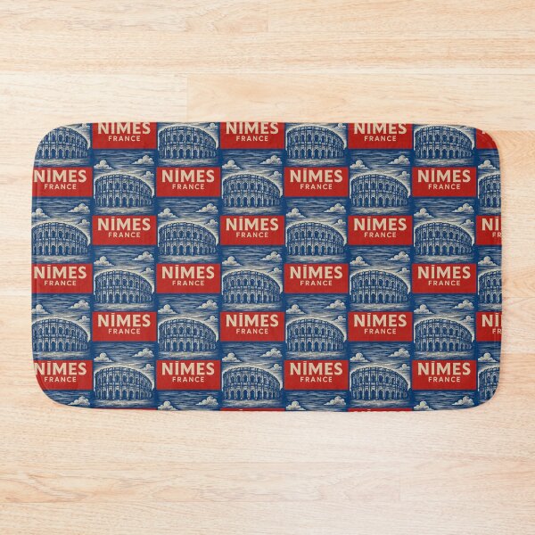 Item preview, Nimes France Linocut Style  designed and sold by Thistle-TShop.