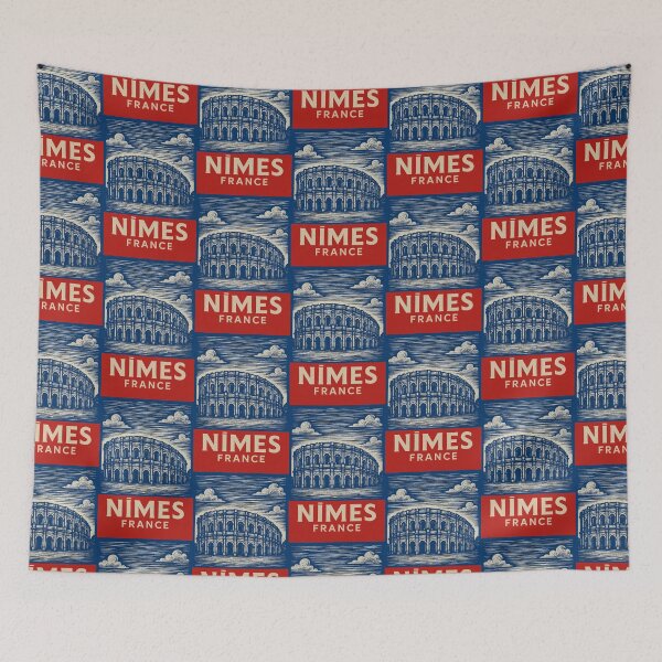 Item preview, Nimes France Linocut Style  designed and sold by Thistle-TShop.