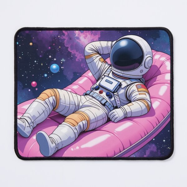 Item preview, Chill Astronaut Floating in Space designed and sold by PixelVibe782.