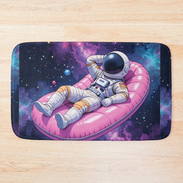 Item preview, Chill Astronaut Floating in Space designed and sold by PixelVibe782.