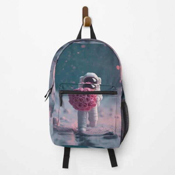 Item preview, Astronaut with Roses on the Moon designed and sold by PixelVibe782.