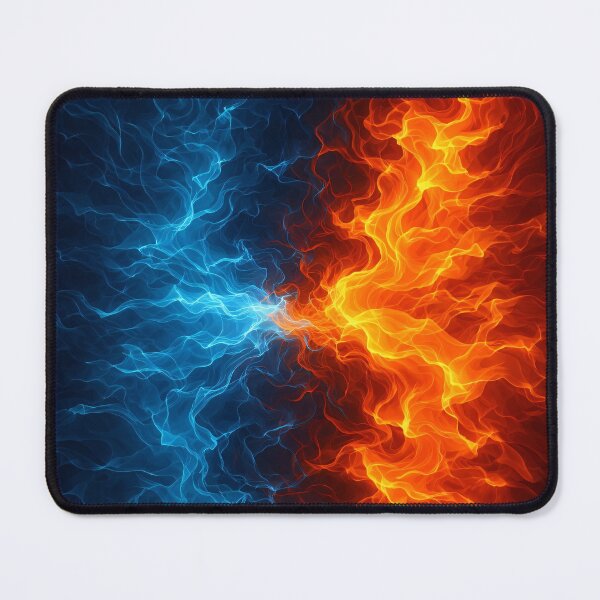 Item preview, Fire & Ice Collision designed and sold by Kaleidoscope Print.