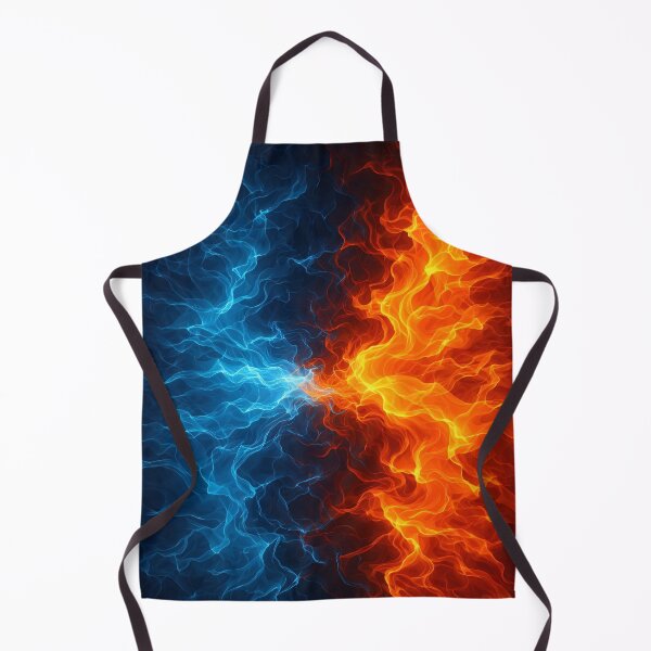 Item preview, Fire & Ice Collision designed and sold by Kaleidoscope Print.